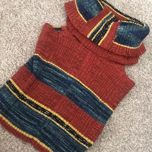 NWOT Free People sleeveless turtle neck